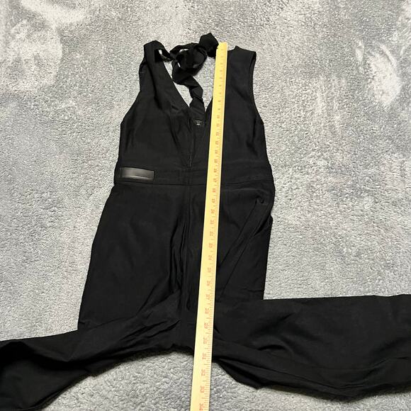 Rivet Utility Heart Throb Jumpsuit  Womens  Small Black Overalls - Picture 8 of 10